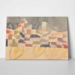 Πινακας σε καμβά PAUL KLEE - ARCHITECTURE IN THE ORIENT