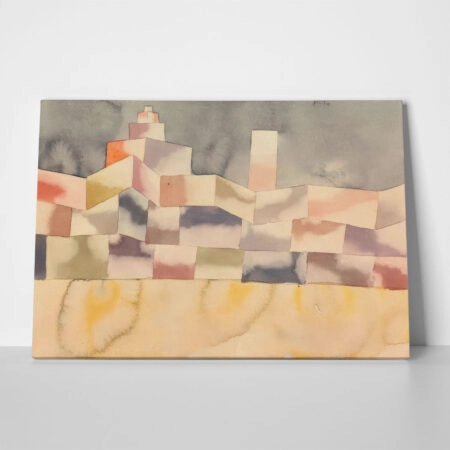 Πινακας σε καμβά PAUL KLEE - ARCHITECTURE IN THE ORIENT - Paul Klee