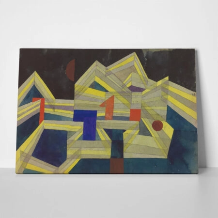 Πινακας σε καμβά PAUL KLEE - ARCHITECTURE - Paul Klee