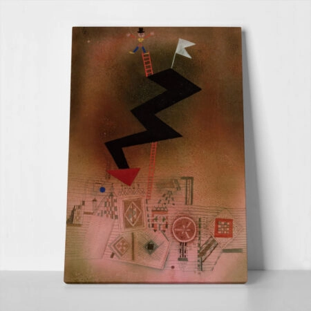 Πινακας σε καμβά PAUL KLEE - ARRESTED LIGHTNING - Paul Klee