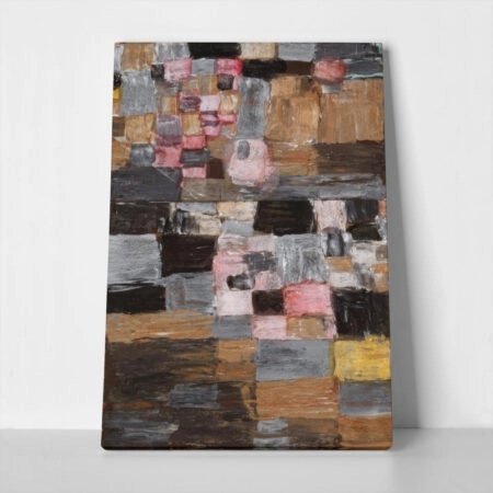 Πινακας σε καμβά PAUL KLEE - ASCENT OF A TOWN - Paul Klee