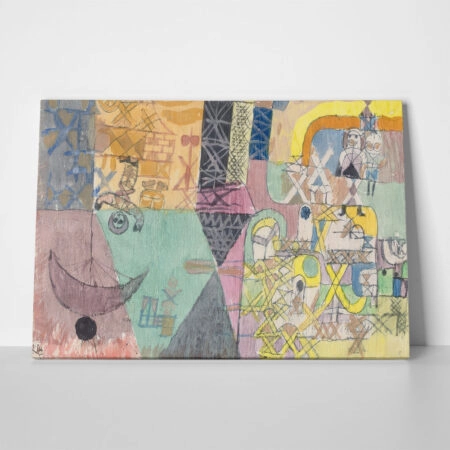 Πινακας σε καμβά PAUL KLEE - ASIAN ENTERTAINERS