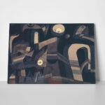 Πινακας σε καμβά PAUL KLEE - AT NIGHT