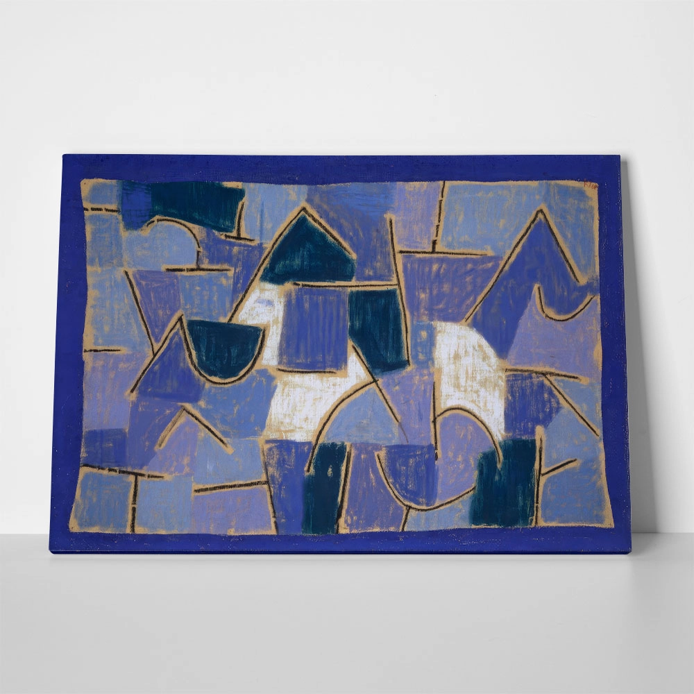 Πινακας σε καμβά PAUL KLEE - BLUE NIGHT