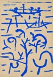Πινακας σε καμβά PAUL KLEE - BOATS IN THE FLOOD