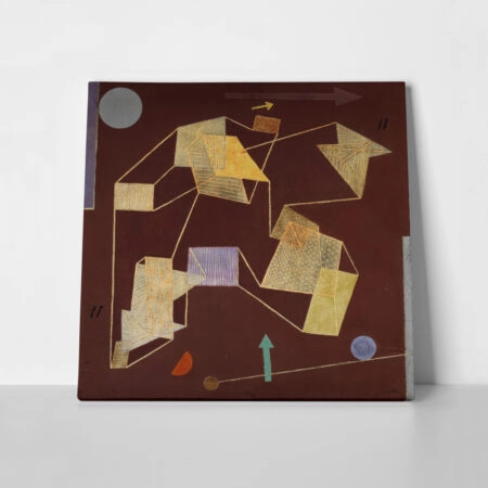 Πίνακας σε καμβά PAUL KLEE - BUOYANCY AND DISPLACEMENT - Paul Klee