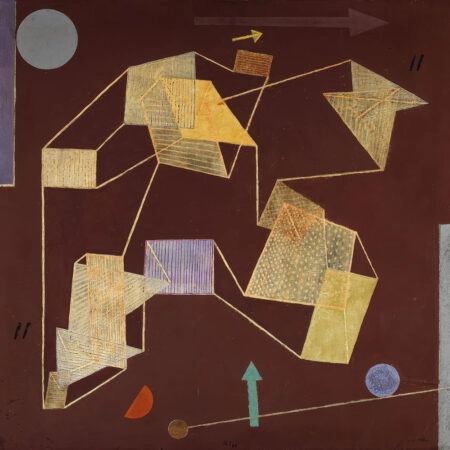 Πίνακας σε καμβά PAUL KLEE - BUOYANCY AND DISPLACEMENT - Paul Klee Sticky 5