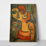 Πινακας σε καμβά PAUL KLEE - BUST OF GAIA