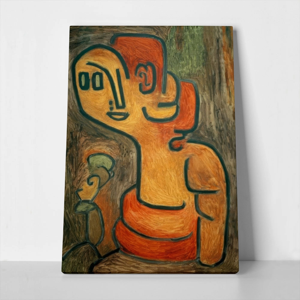 Πινακας σε καμβά PAUL KLEE - BUST OF GAIA
