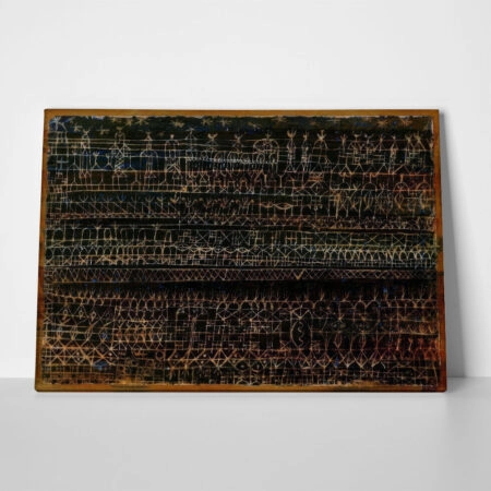 Πινακας σε καμβά PAUL KLEE - CASTLE OF THE FAITHFUL - Paul Klee