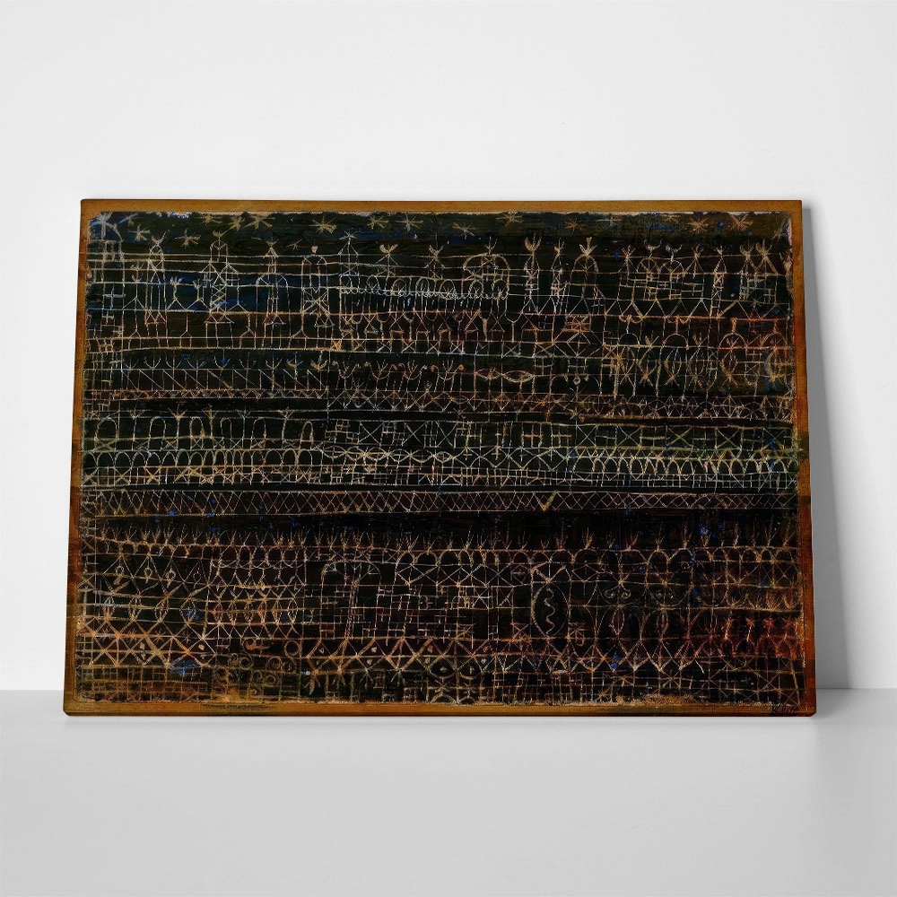 Πινακας σε καμβά PAUL KLEE - CASTLE OF THE FAITHFUL