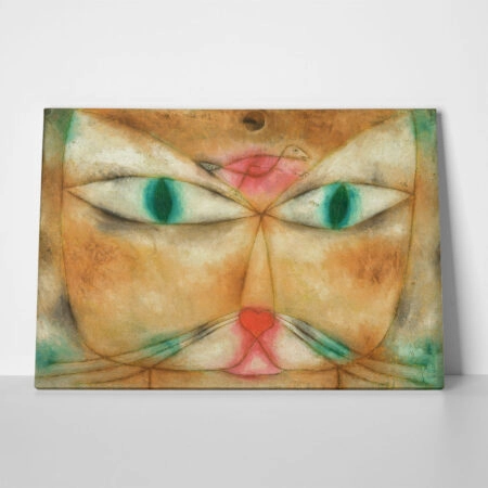 Πινακας σε καμβά PAUL KLEE - CAT AND BIRD - Paul Klee