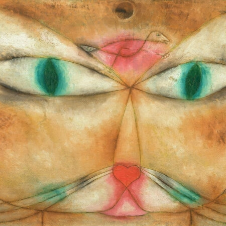 Πινακας σε καμβά PAUL KLEE - CAT AND BIRD - Paul Klee Sticky 5