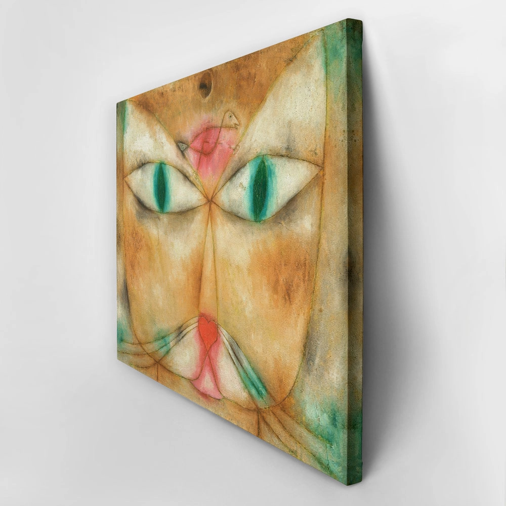 Πινακας σε καμβά PAUL KLEE - CAT AND BIRD