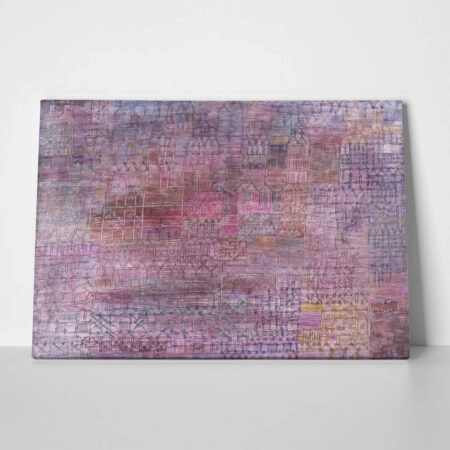 Πινακας σε καμβά PAUL KLEE - CATHEDRALS