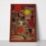 Πινακας σε καμβά PAUL KLEE - CEREMONY AND SUNSET