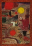 Πινακας σε καμβά PAUL KLEE - CEREMONY AND SUNSET