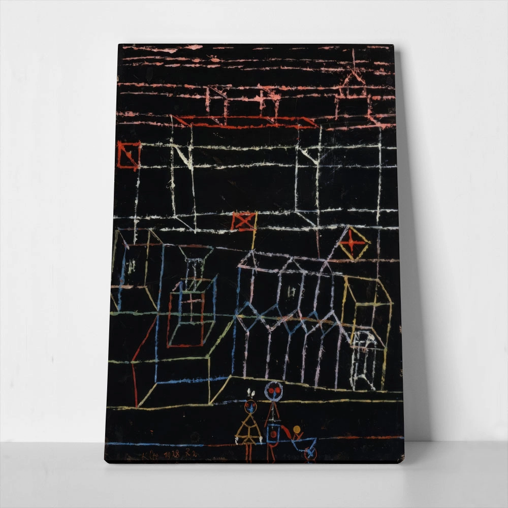 Πινακας σε καμβά PAUL KLEE - CHILDREN OF THE CITY