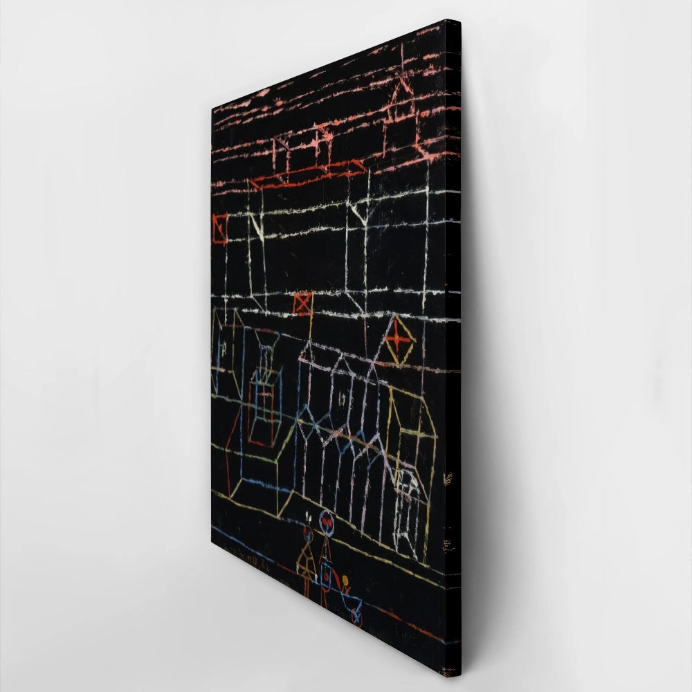 Πινακας σε καμβά PAUL KLEE - CHILDREN OF THE CITY