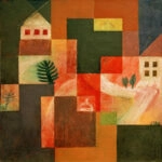 Πίνακας σε καμβά PAUL KLEE - CHORALE AND LANDSCAPE