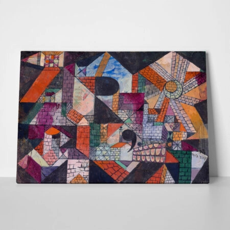 Πινακας σε καμβά PAUL KLEE - CITY R - Paul Klee