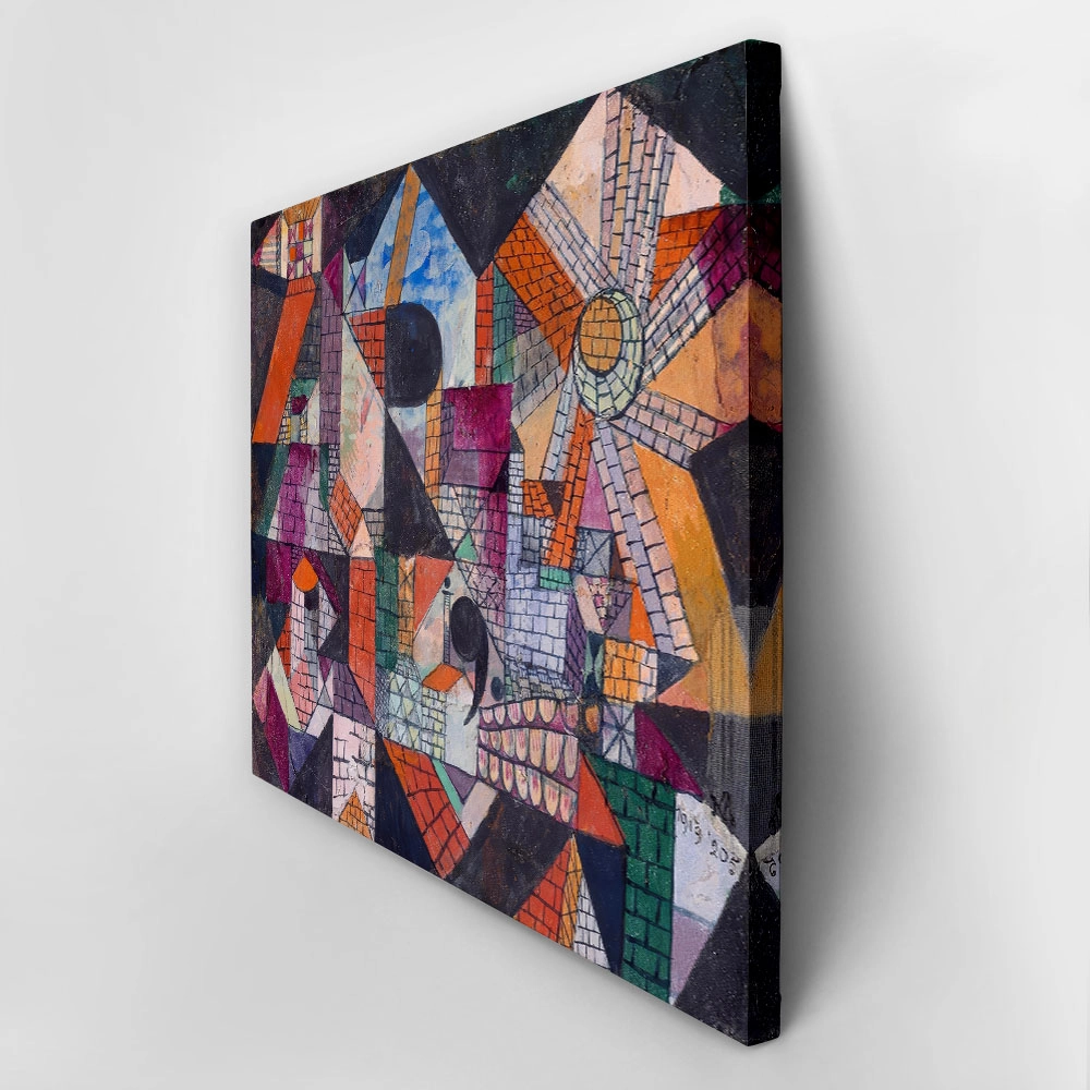 Πινακας σε καμβά PAUL KLEE - CITY R