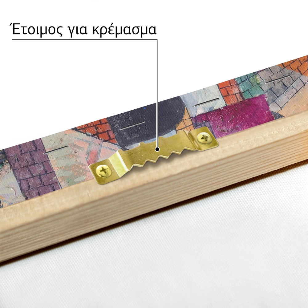 Πινακας σε καμβά PAUL KLEE - CITY R