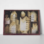 Πινακας σε καμβά PAUL KLEE - COLD CITY