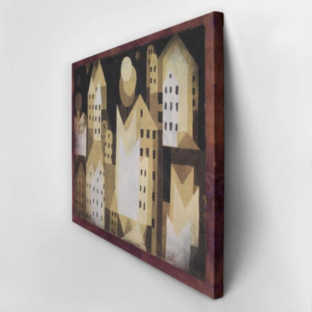 Πινακας σε καμβά PAUL KLEE - COLD CITY - Paul Klee Sticky 2