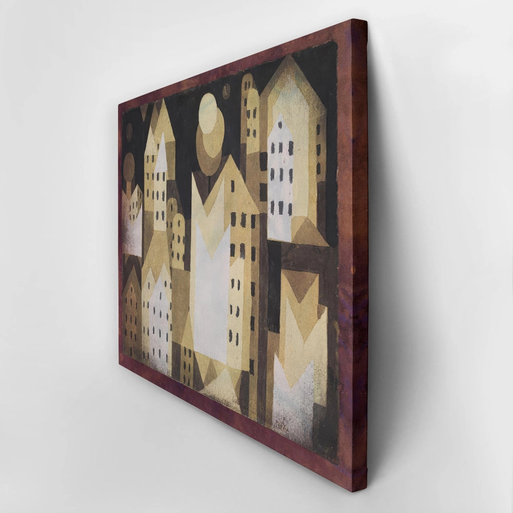 Πινακας σε καμβά PAUL KLEE - COLD CITY