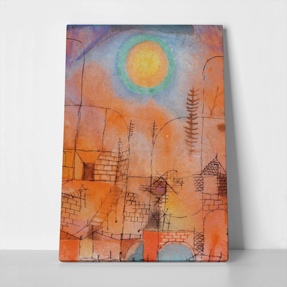 Πινακας σε καμβά PAUL KLEE - CONSTRUCTION
