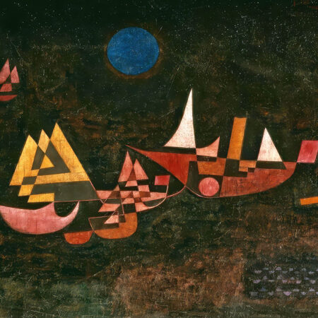 Πινακας σε καμβά PAUL KLEE - DEPARTURE OF THE SHIPS - Paul Klee Sticky 5