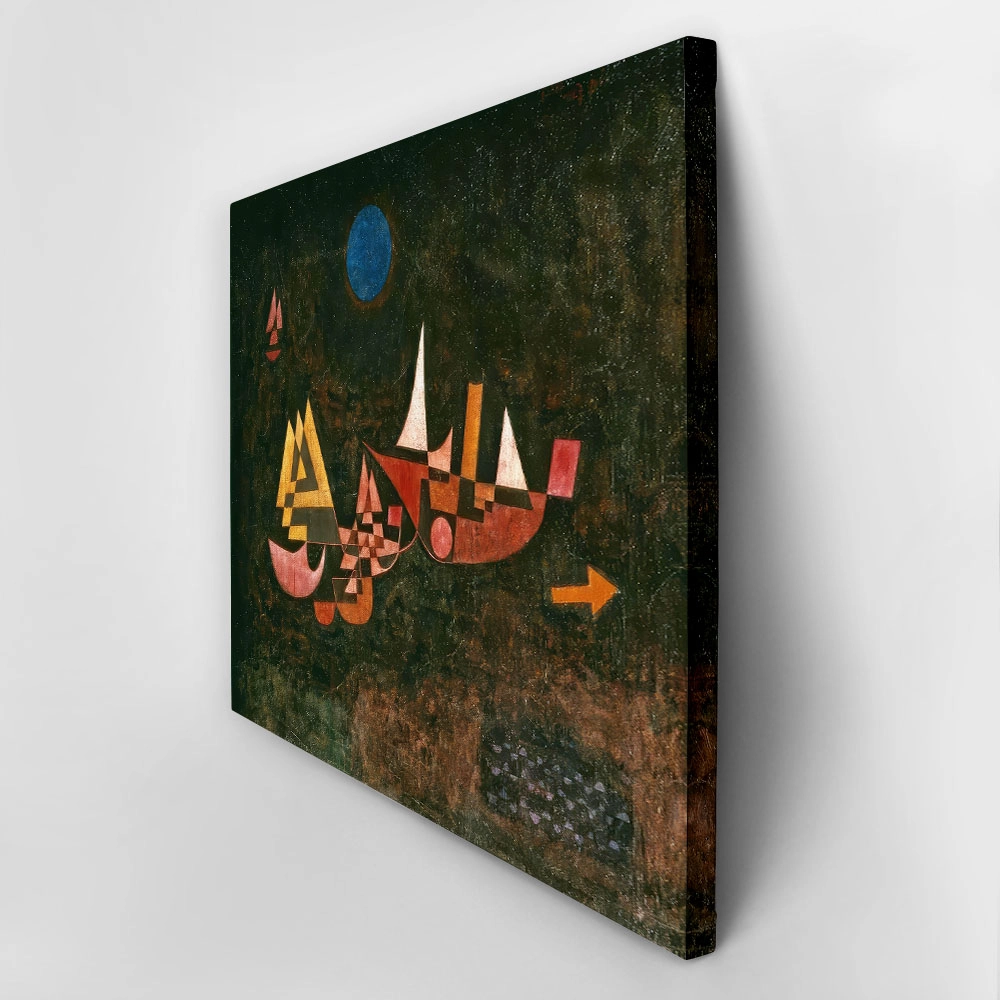 Πινακας σε καμβά PAUL KLEE - DEPARTURE OF THE SHIPS