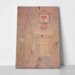 Πινακας σε καμβά PAUL KLEE - GENERAL IN CHARGE OF THE BARBARIANS