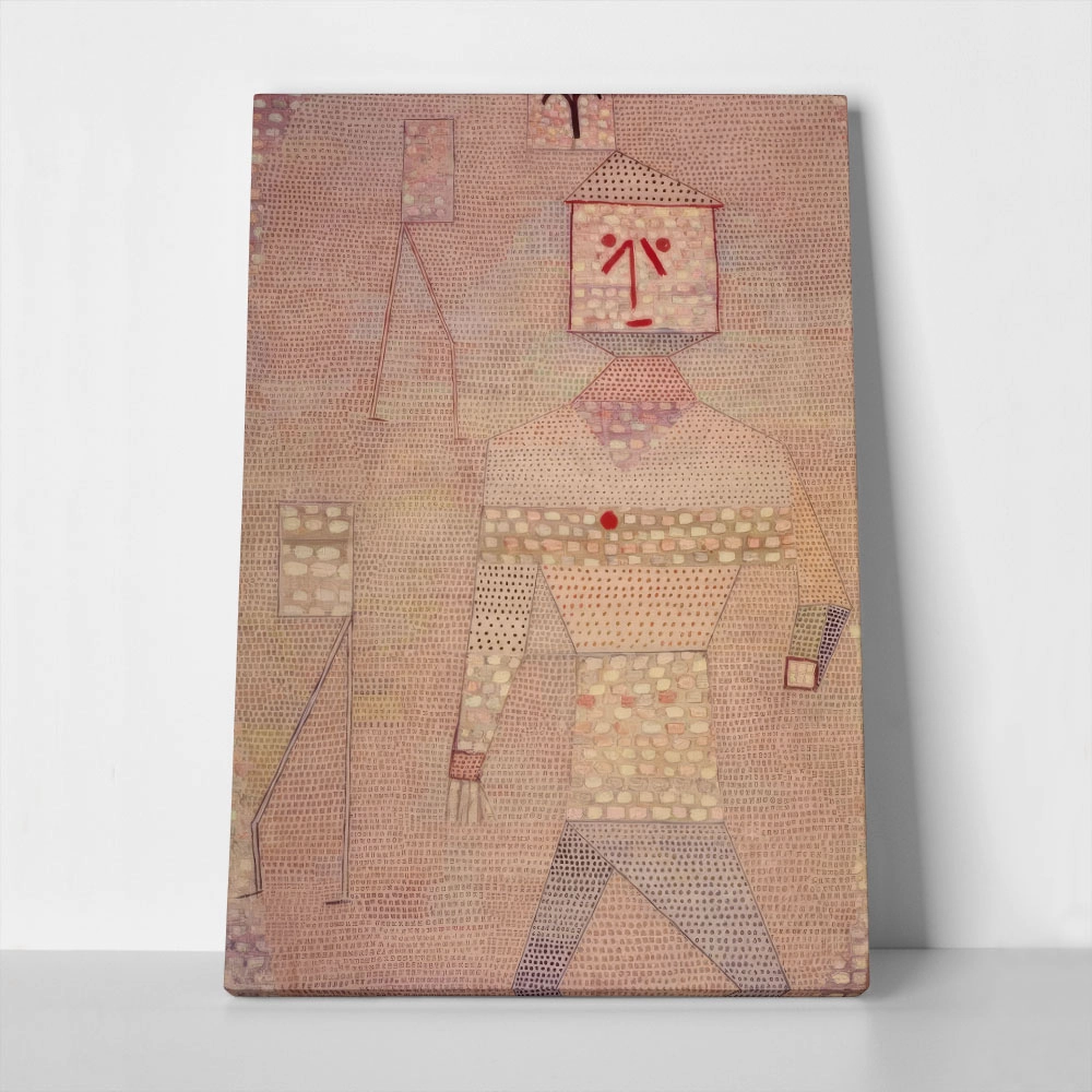 Πινακας σε καμβά PAUL KLEE - GENERAL IN CHARGE OF THE BARBARIANS