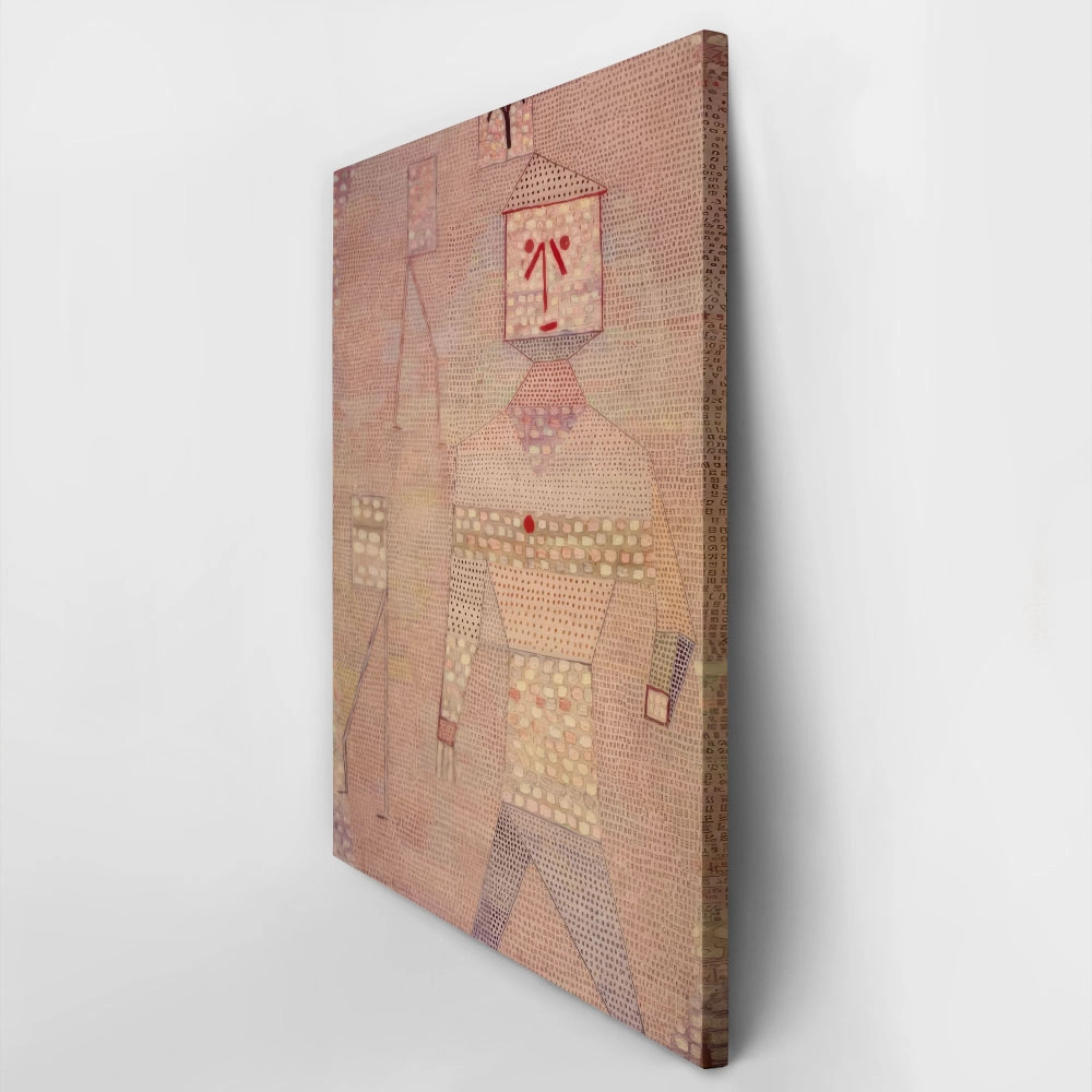 Πινακας σε καμβά PAUL KLEE - GENERAL IN CHARGE OF THE BARBARIANS