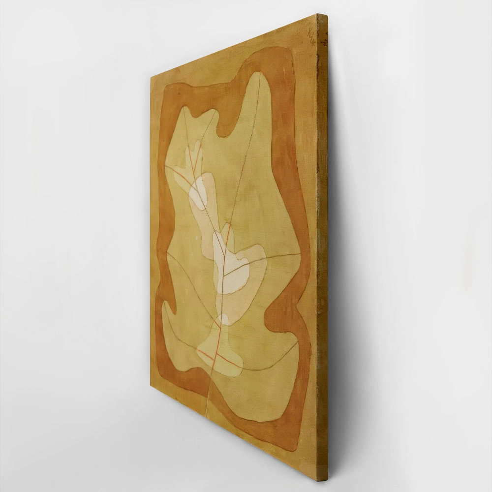 Πινακας σε καμβά PAUL KLEE - ILLUMINATED LEAF