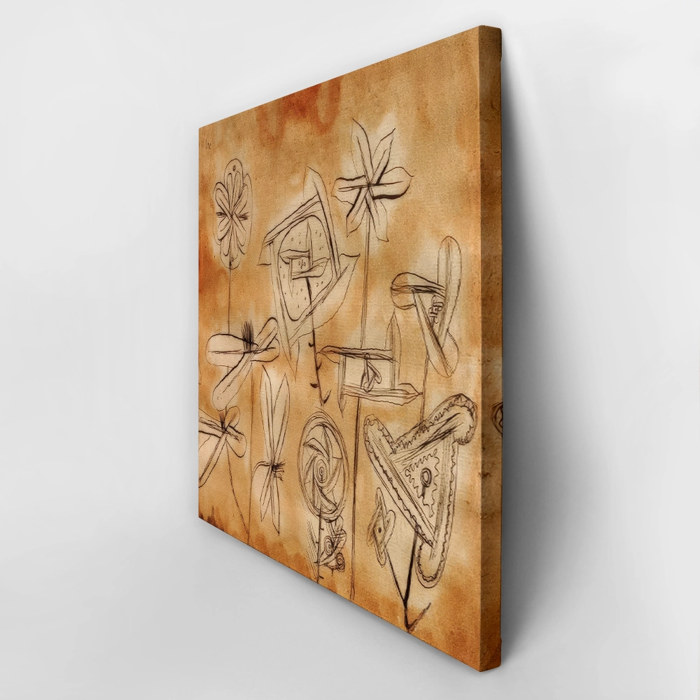 Πίνακας σε καμβά PAUL KLEE - MOVING BLOSSOMS