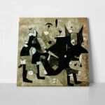 Πίνακας σε καμβά PAUL KLEE - OVERLOADED DEVIL