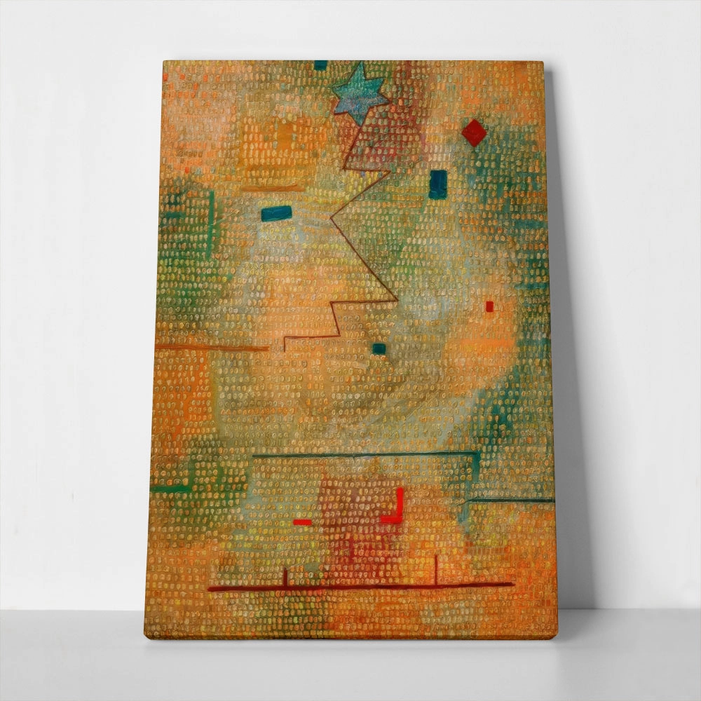 Πινακας σε καμβά PAUL KLEE - RISING STAR