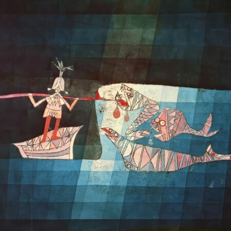 Πινακας σε καμβά PAUL KLEE - SINDBAD THE SAILOR - Paul Klee Sticky 5