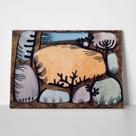 Πινακας σε καμβά PAUL KLEE - THE DAY IN THE FOREST - Paul Klee