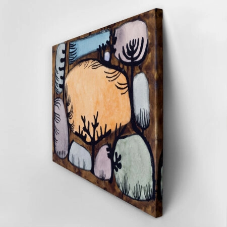 Πινακας σε καμβά PAUL KLEE - THE DAY IN THE FOREST - Paul Klee Sticky 2