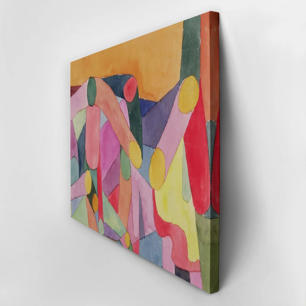 Πινακας σε καμβά PAUL KLEE - UNTITLED COLOUR COMPOSITION