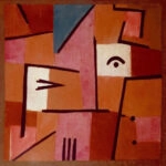 Πίνακας σε καμβά PAUL KLEE - VIEW OF RED