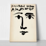 Πινακας σε καμβά PICASSO - A LA JEUNESSE