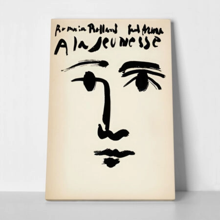 Πινακας σε καμβά PICASSO - A LA JEUNESSE