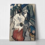Πινακας σε καμβά PICASSO - A SPANISH COUPLE