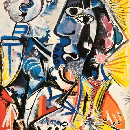 Πινακας σε καμβά PICASSO - BIG HEADS - Pablo Picasso Sticky 5
