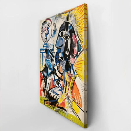 Πινακας σε καμβά PICASSO - BIG HEADS - Pablo Picasso Sticky 2